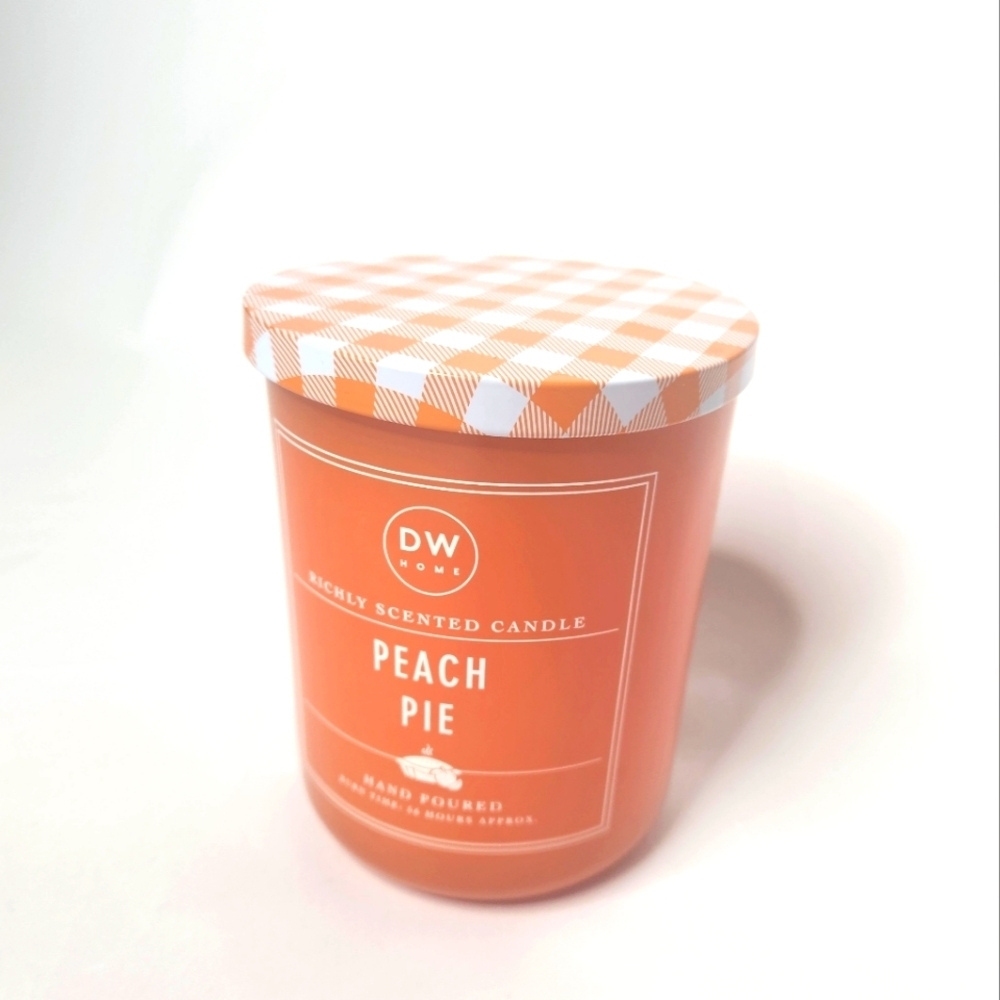 DW Home Peach Pie Jar Candle
